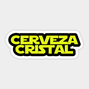 Cerveza Cristal Sticker